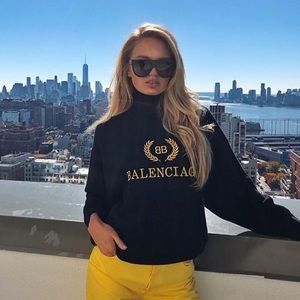 Celine oversized aviator sunglasses.